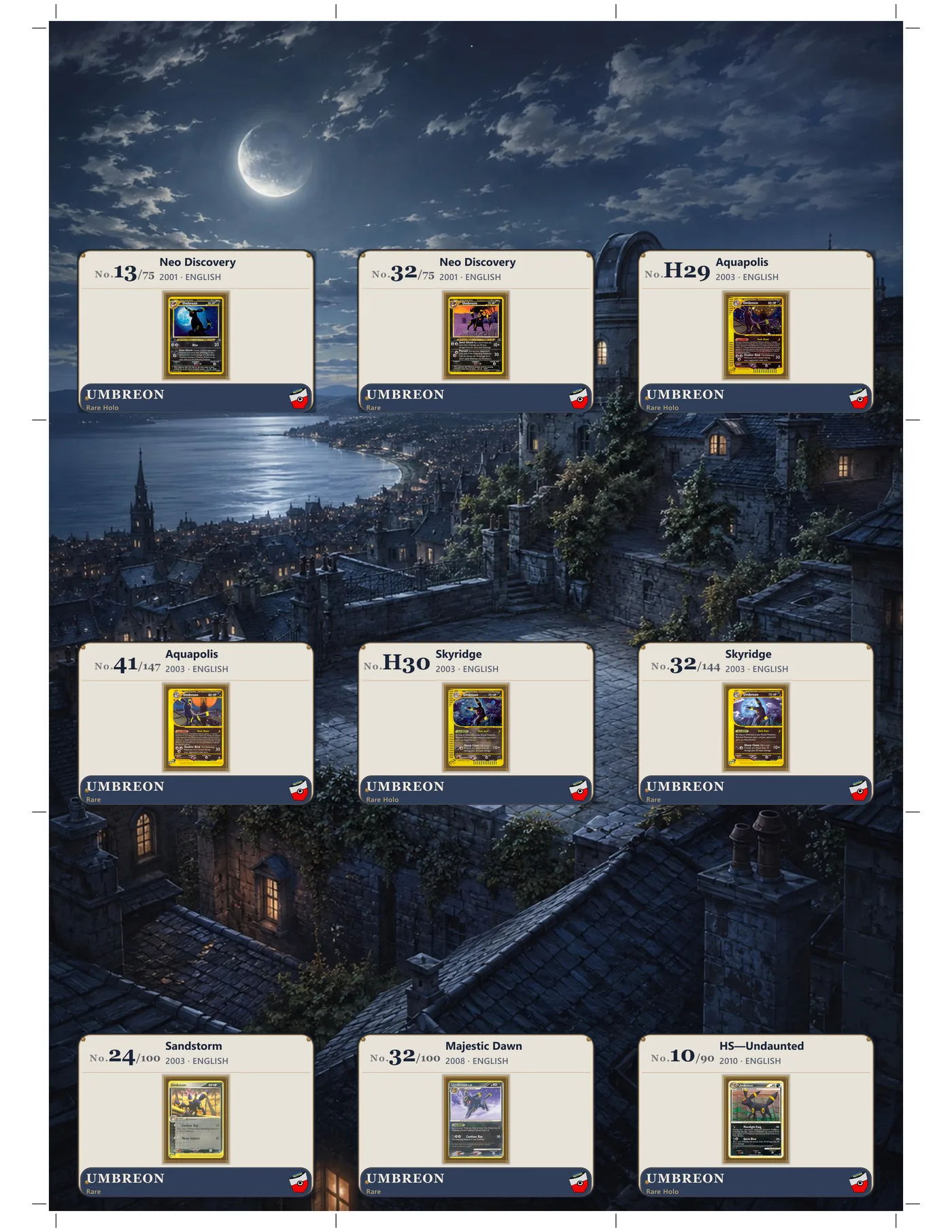 Umbreon Care Package system preview